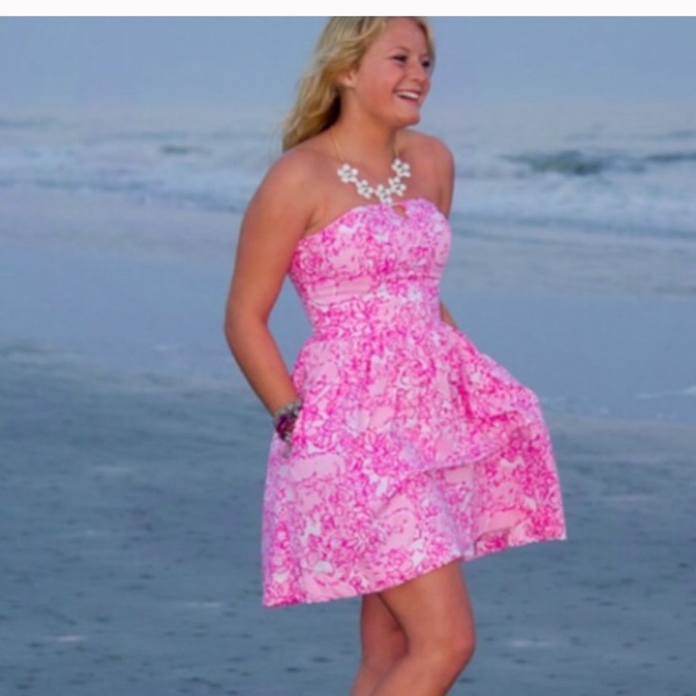 Lily Pulitzer pink dress